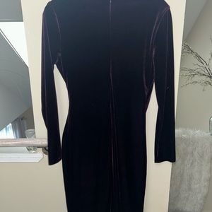 Brand new jewel-tone velvet dress